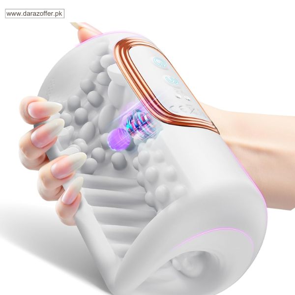 10-Mode Tapping Vibrating Blowjob Penis Pump In Pakistan