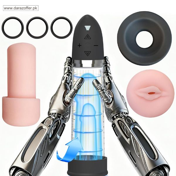 4-Suction Hands-Free Vibrator In Pakistan 