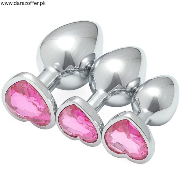 AKStore 3 Pcs Luxury Jewelry Butt Plug In Pakistan