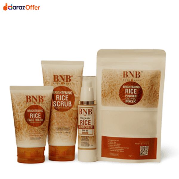 BNB Organic Rice Skincare + SPF Set In Pakistan