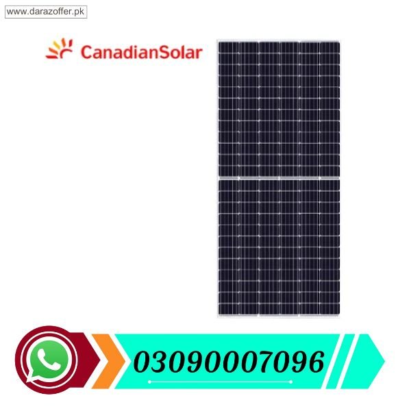 Canadian 660 Watt Mono PERC Solar Panel in Pakistan