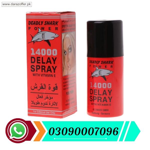 Deadly Shark 14000 Delay Spray in Pakistan