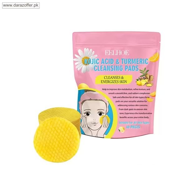 Kojic Acid Turmeric Cleansing Pads