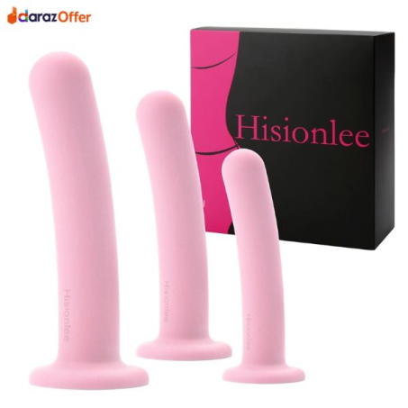 3 Size Anal Plug Training Kit with Suction Cup In Pakistan
