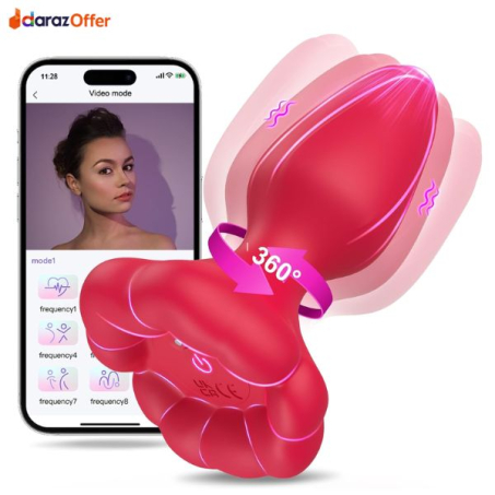 360° Rotating Anal Plug Vibrator Control In Pakistan