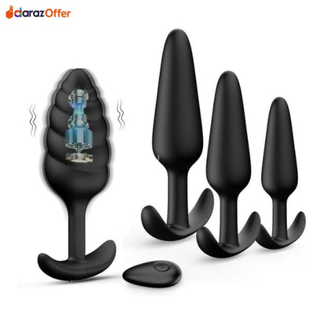 4PCS Prostate Massager Plug Set In Pakistan
