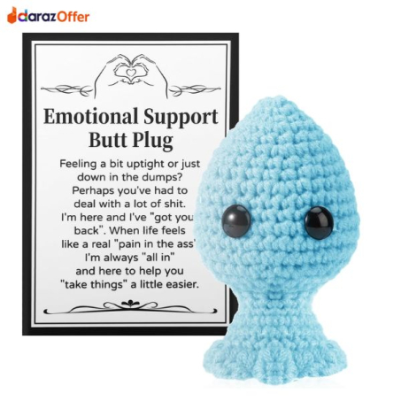 Emotional Support Butt Plug Doll with Card In Pakistan