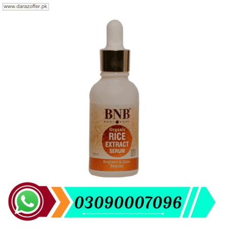 BNB Organic Rice Extract Serum In Pakistan