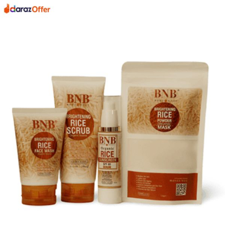 BNB Organic Rice Skincare + SPF Set In Pakistan