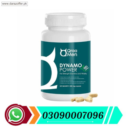 Qraa Men Dynamo Power Capsules in Pakistan