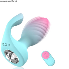  2-in-1 Remote Control Vibrating Anal Plug In Pakistan