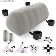  Heart-Shaped Inflatable Sex Pillow with Bondage Kit In Pakistan