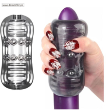  Transparent 12-Bead Male Masturbator In Pakistan